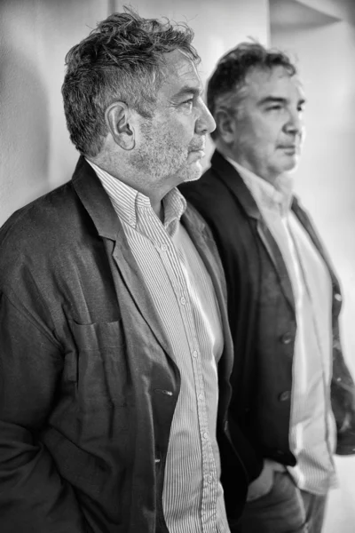 Diego Amaral en su estudio, 2025. Foto: Carlos Zarrate.